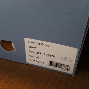 Dansko Patricia Oiled Brown Shoes